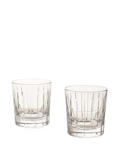 Christofle Iriana Old Fashion crystal glasses (set of two)