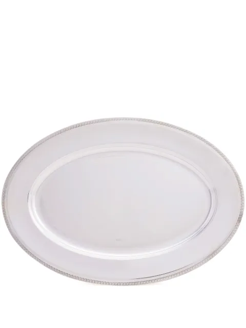 Christofle Malmaison silver-plated platter