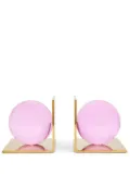 Jonathan Adler Globo bookend set - Pink