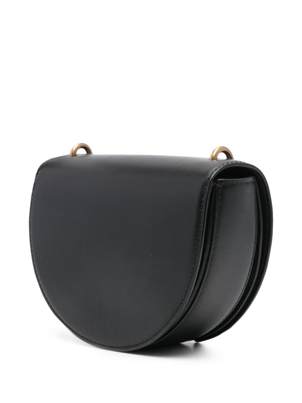 Shop By Malene Birger Cebelie Leather Cross-body Bag In Black