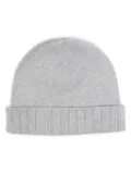 Eleventy fine-knit beanie - Grey