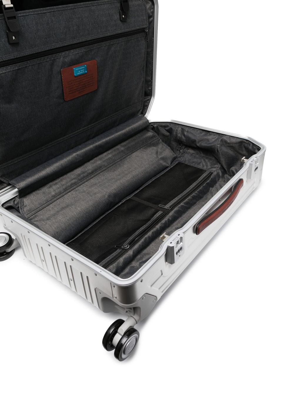 PIQUADRO MEDIUM ALUMINIUM SUITCASE 