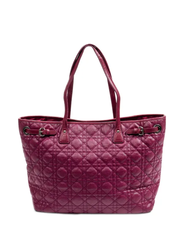 Christian dior best sale cannage panarea tote