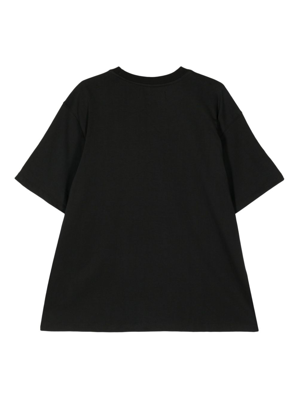 Shop Jiyongkim Sun-bleached Cotton T-shirt In Black