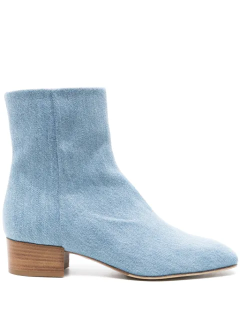 Scarosso Ambra 35mm denim ankle boots