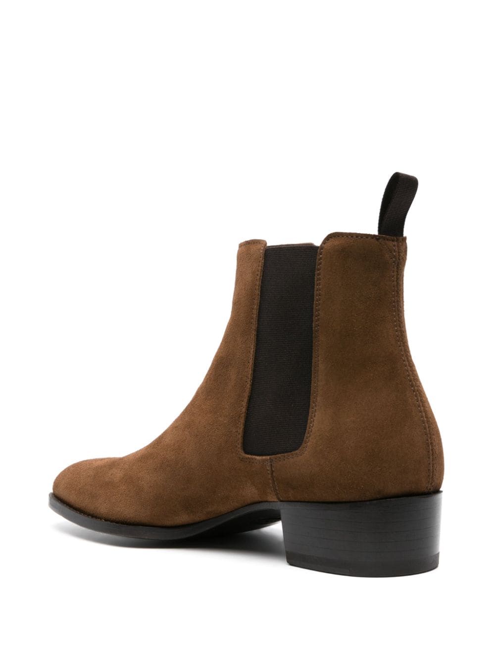 Shop Scarosso Axel Suede Boots In Brown