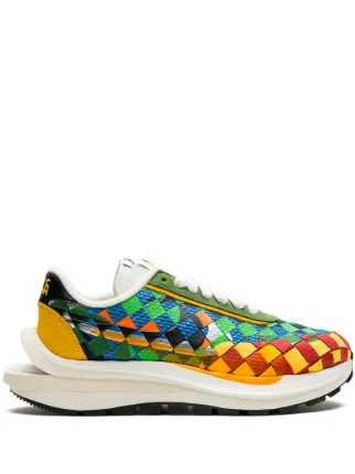 靴 NIKE x Sacai x Gaultier VaporWaffle Nike VaporWaffle Woven sacai Jean Paul Gaultier Green Gusto