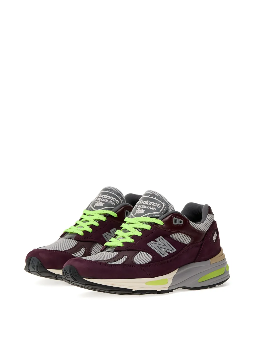 New Balance x Patta 991v2 lace-up sneakers | Low-Tops | Image 2