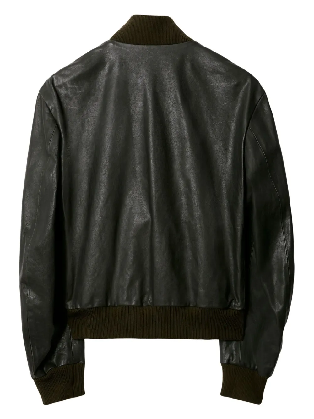 burberry leather bomber