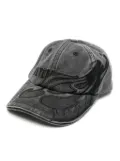 VETEMENTS Flame-logo baseball cap - Grey