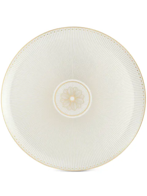 Christofle Malmaison Impériale porcelain pie dish