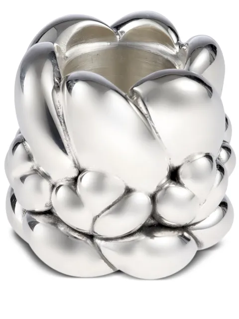 Christofle Babylone braided candlestick