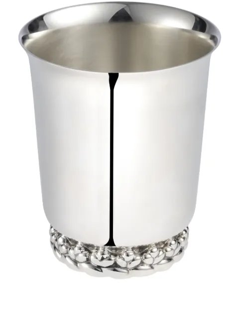 Christofle Babylone braided baby cup