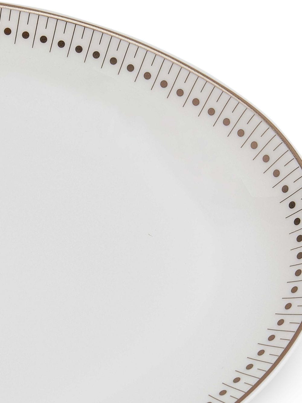 Shop Christofle Malmaison Impériale Porcelain Platter In White
