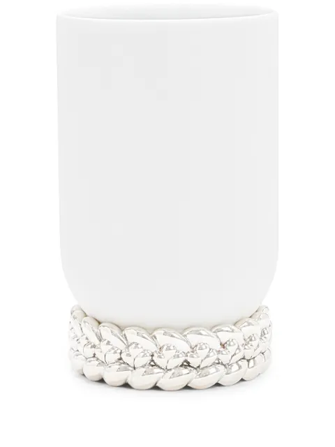 Christofle small Babylone vase 