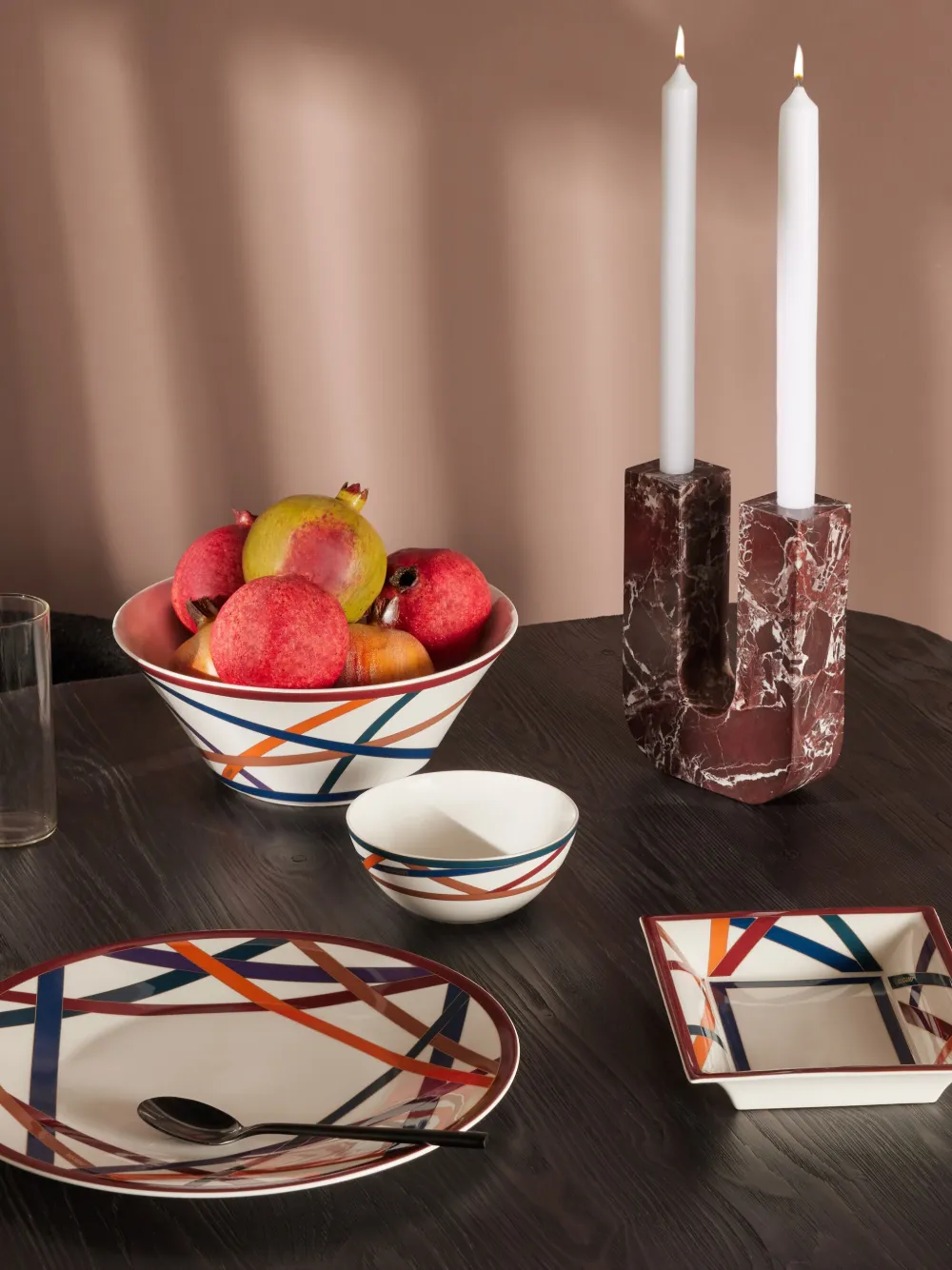 Missoni Nastri Soup Bowl In White