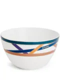 Missoni Home Nastri soup plate - White