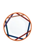 Missoni Home Nastri dinner plate - White