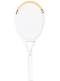 Casablanca MAD logo-print tennis racket - White