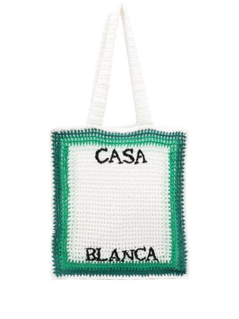 Casablanca Tennis crochet bag