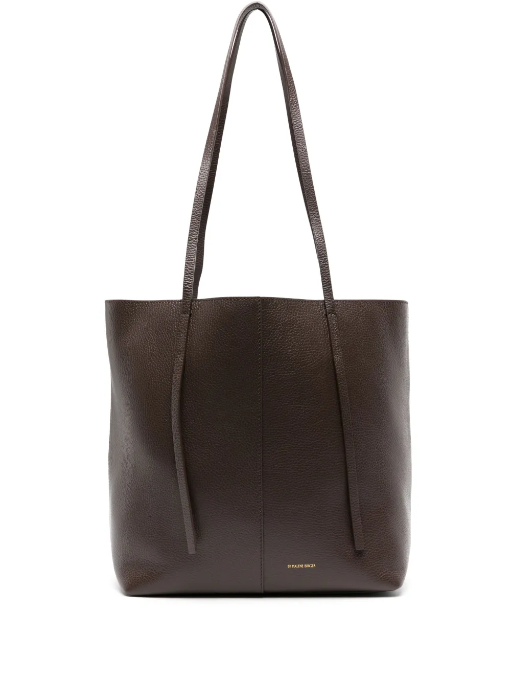 By Malene Birger Abilso leren shopper Bruin