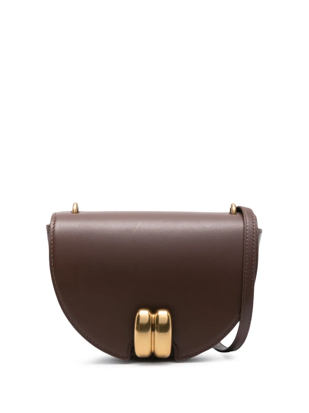 By Malene Birger Cebelie Leather Cross-body Bag In Brown