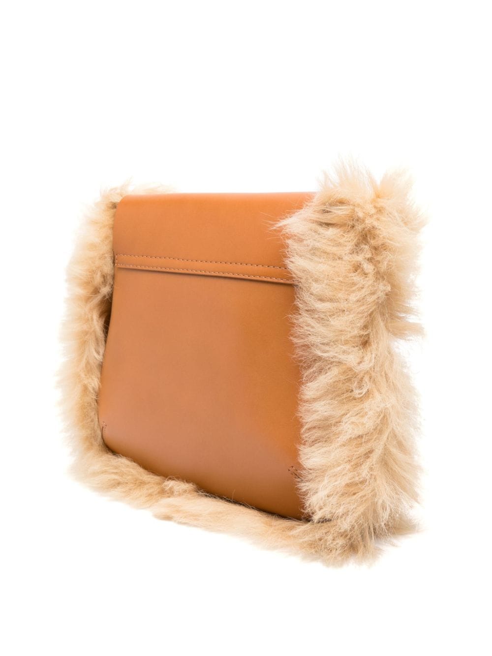 Shop By Malene Birger Etlon Leather Bag In Brown
