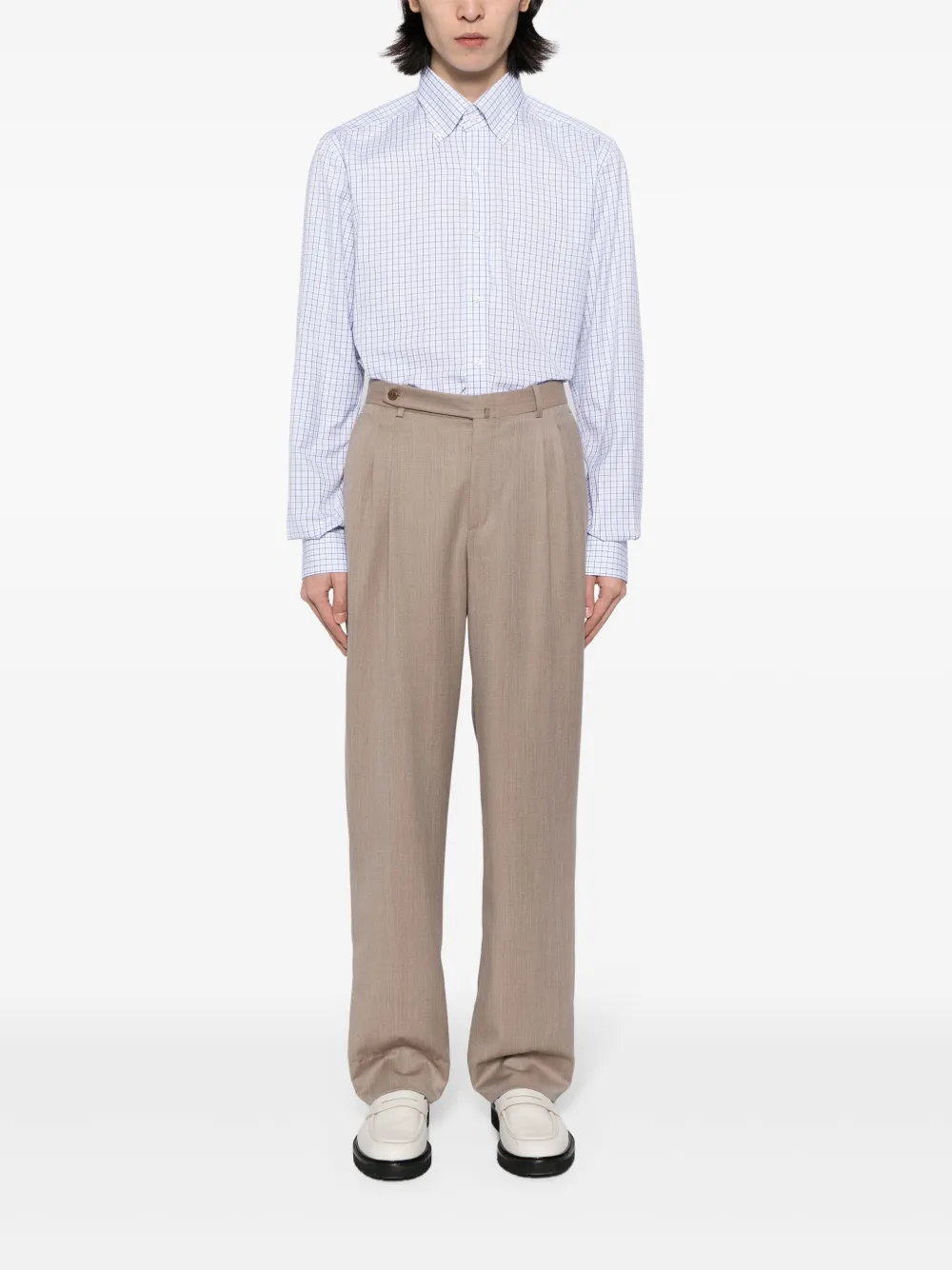Luciano Barbera Kariertes Button-down-Hemd | Image 2