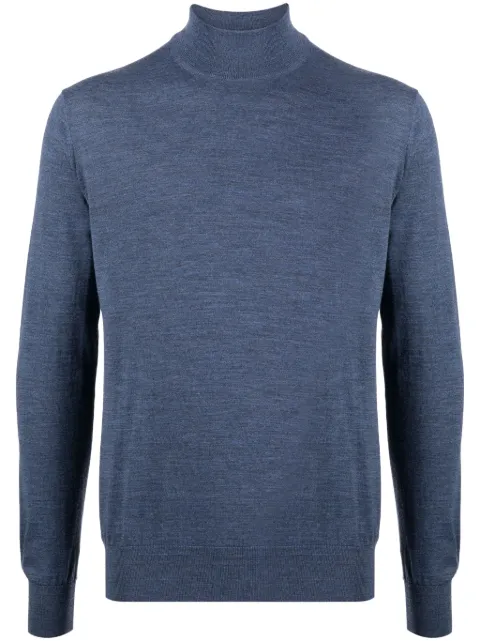 Luciano Barbera roll-neck wool jumper 