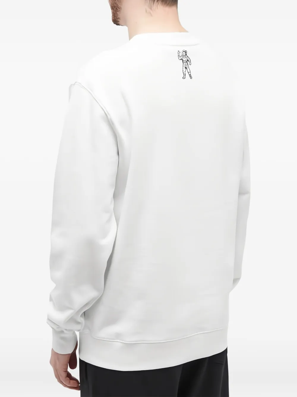 Billionaire Boys Club logo-embroidered crew-neck sweatshirt Wit