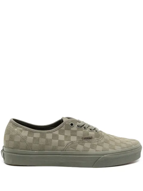 Vans tenis con motivo de cuadros