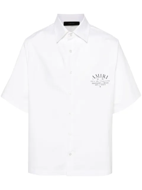 AMIRI playera con estamapdo Arts District