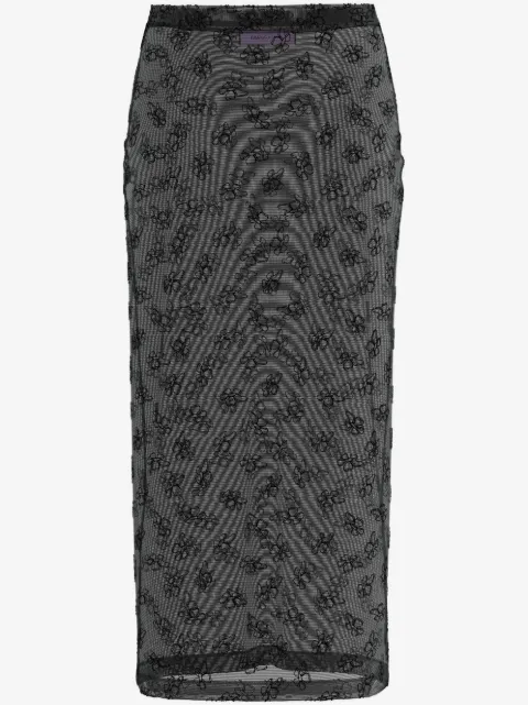 Maccapani falda semitraslúcida The Overkirt