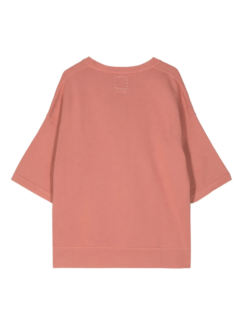 visvim drop-shoulder cotton sweatshirt - Roze