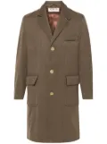 A.N.G.E.L.O. Vintage Cult 1990s buttoned wool coat - Brown