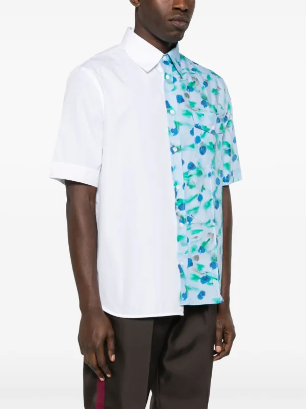 Marni フローラル シャツ | ブルー | FARFETCH JP