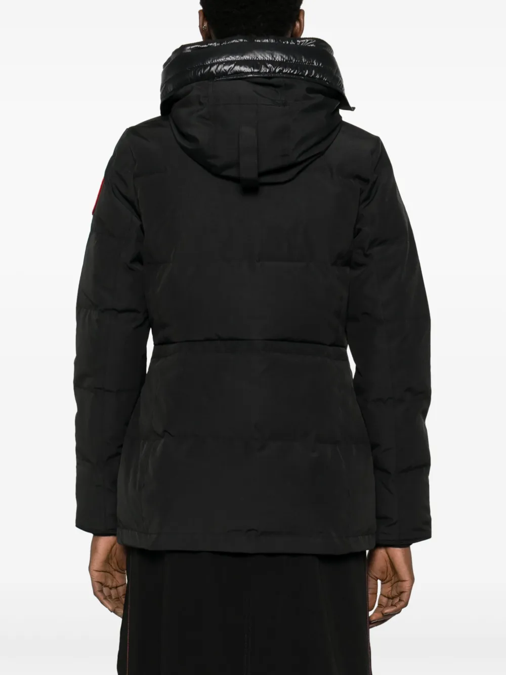 Canada Goose Donsjack met capuchon Zwart