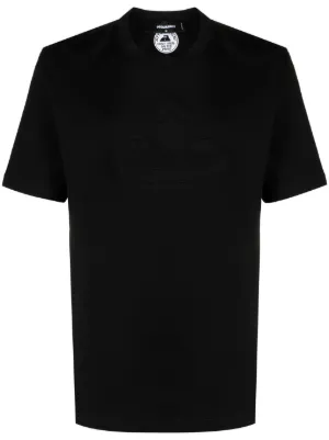 dsquared2 t shirt black and blue