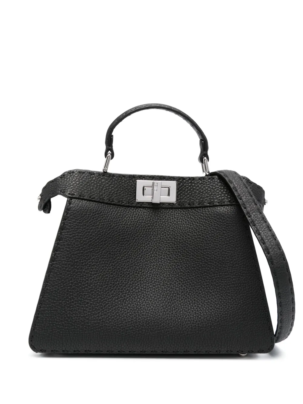 FENDI Borsa tote Peekaboo mini - Nero