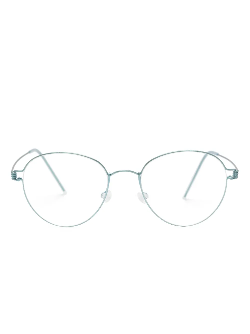 Lindberg Russel bril met rond montuur Blauw