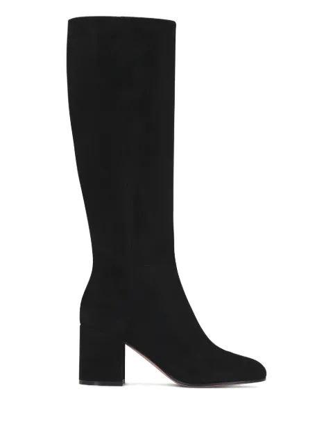 Gianvito Rossi Joelle suede knee-high boots