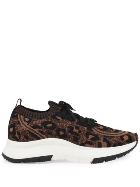 Gianvito Rossi Glover leopard-print sneakers