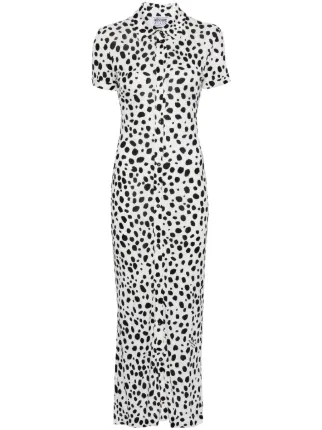 MOSCHINO JEANS abstract-print Dress - Farfetch