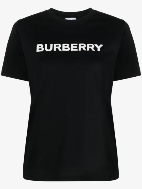 Burberry t-shirt en coton à logo imprimé