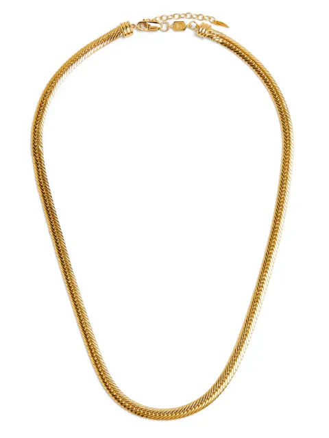 Missoma polished snake-chain necklace