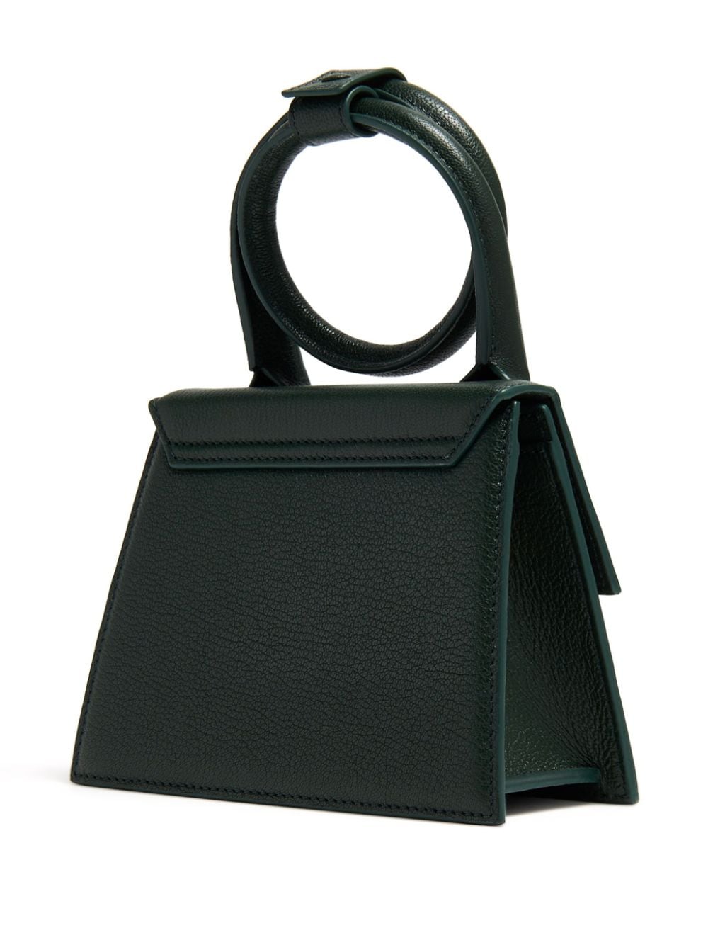 Shop Jacquemus Le Chiquito Noeud Tote Bag In Green