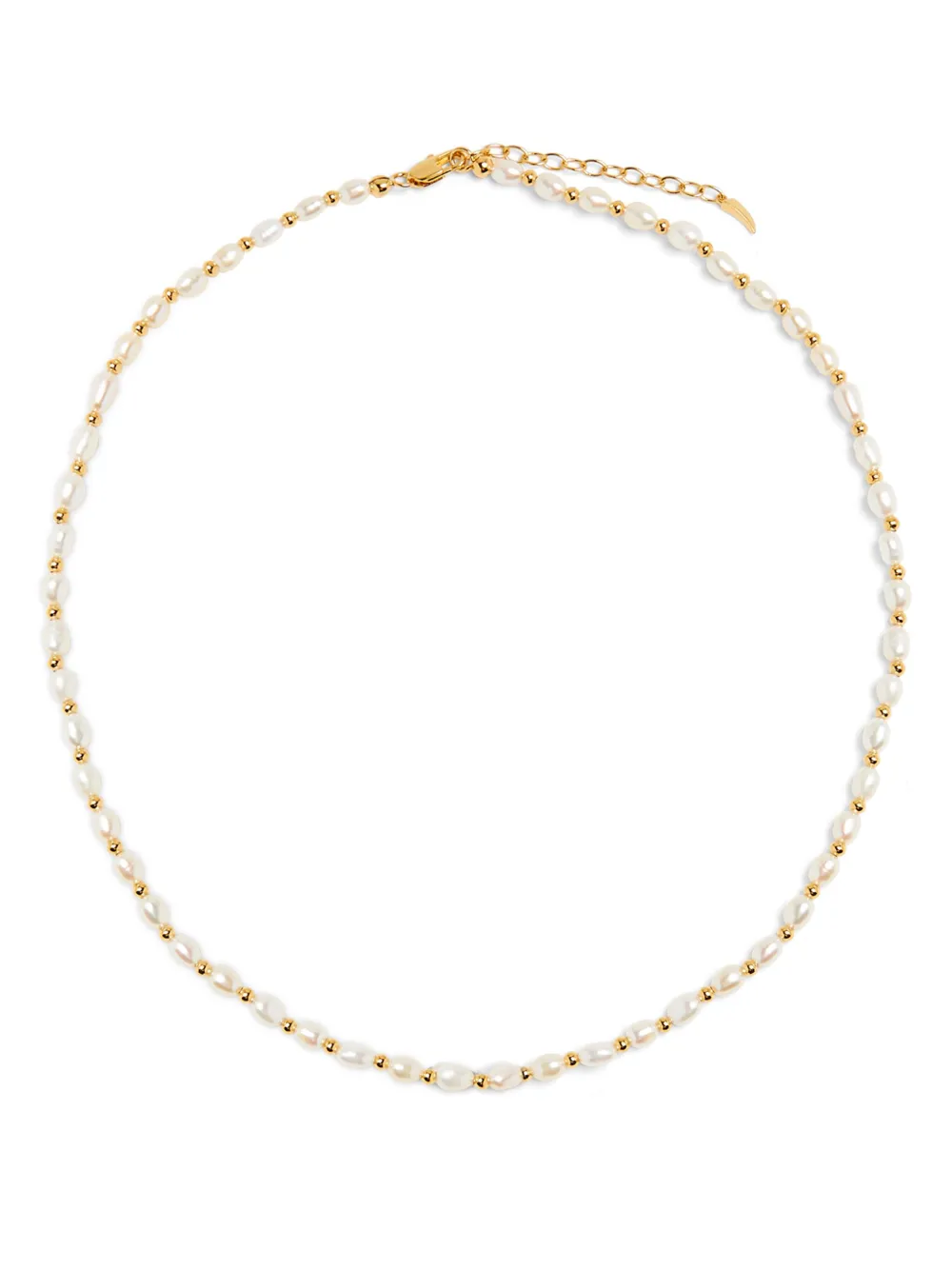 Missoma Seed-pearl Beaded Choker In Gold