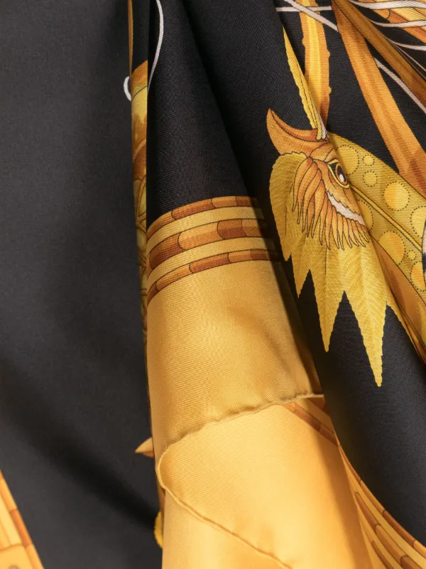 Chicken print store scarf