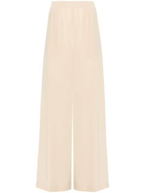 JOSEPH silk wide-leg trousers Women