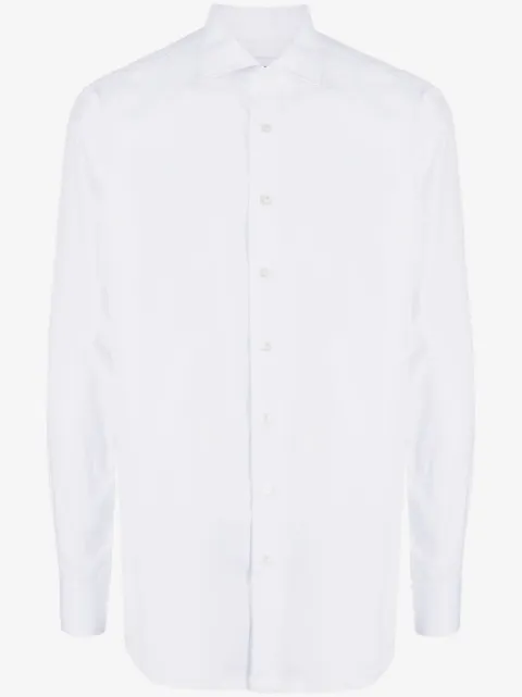 Lardini chemise à boutonnière sur le devant